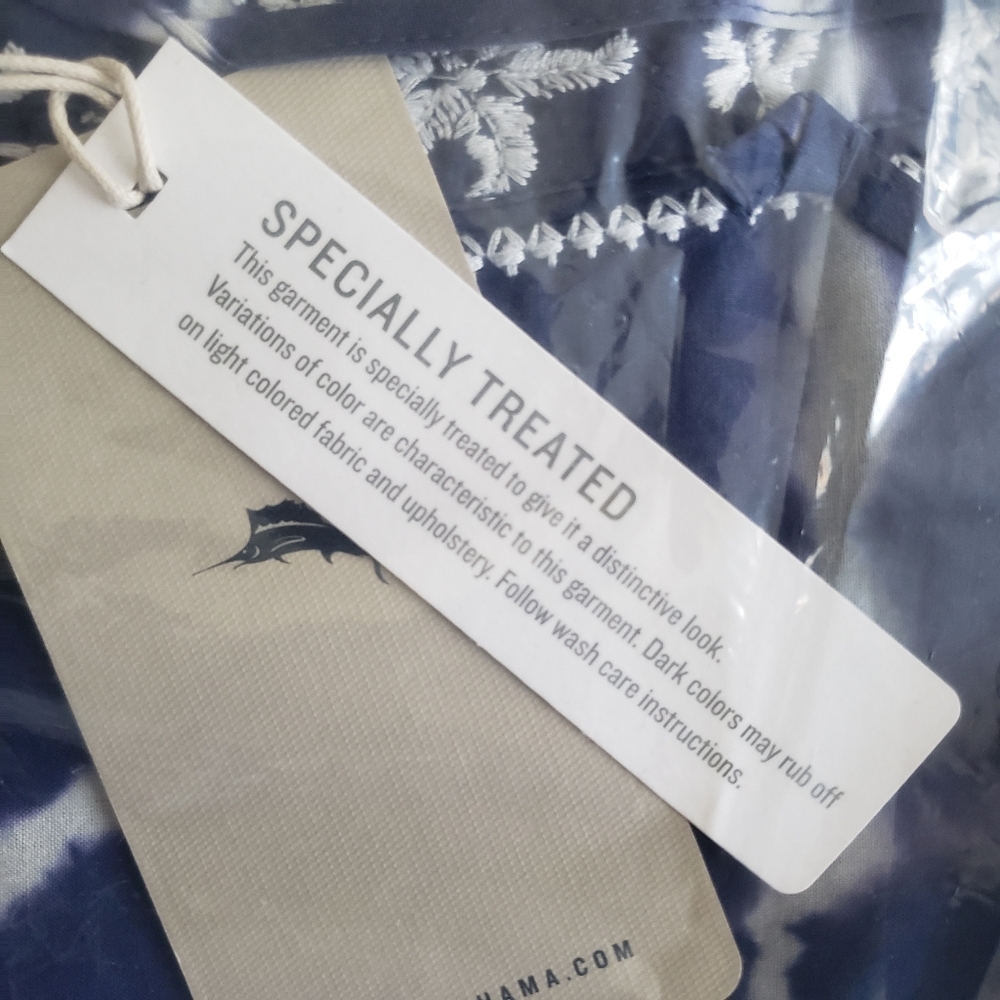 Tommy Bahama NEW Tunic Embroidered Top Shirt Women's M - Picture 5 of 11